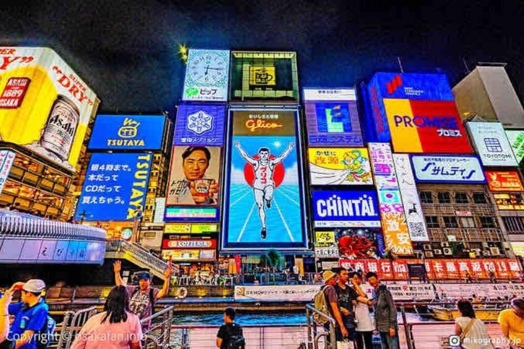 Apartament ー 8Greige ー 2Min Dotonbori Namba Kuromon Osaka Usj Wifi Unlimited Zewnętrze zdjęcie